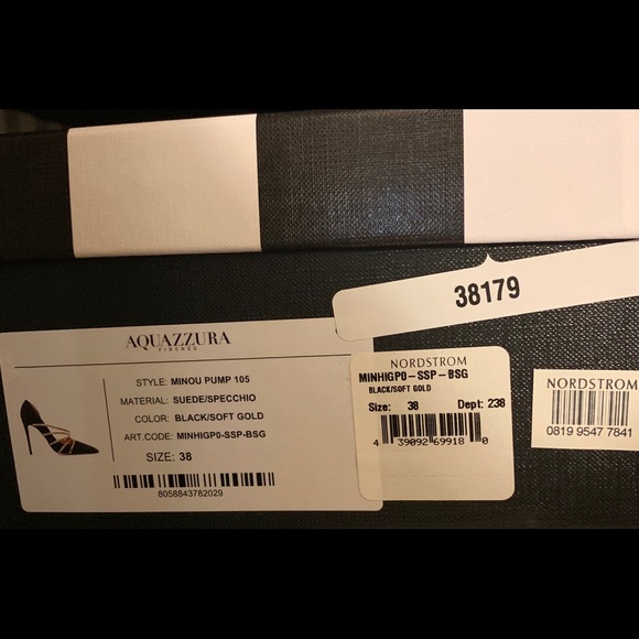 Brand New Size 8 Aquazzura high heels - Picture 2 of 2